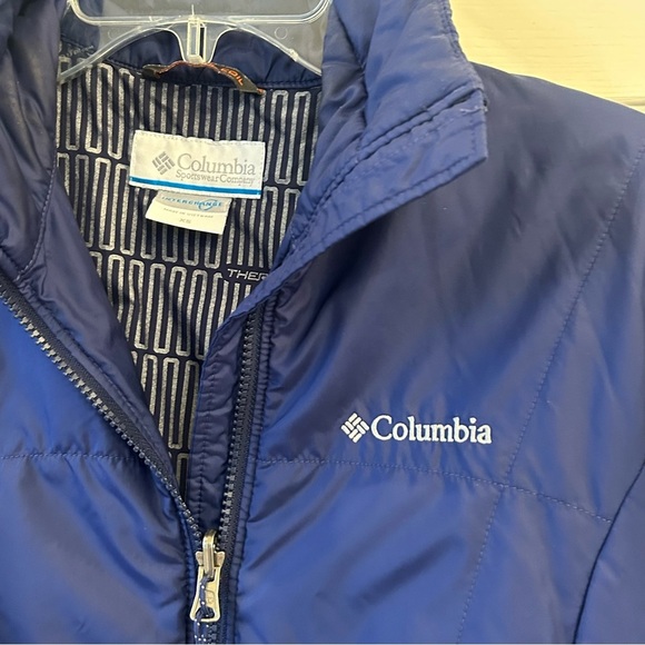 Columbia Women's Lightweight Blue Puffer Jacket Coat Size XS - Picture 9 of 9